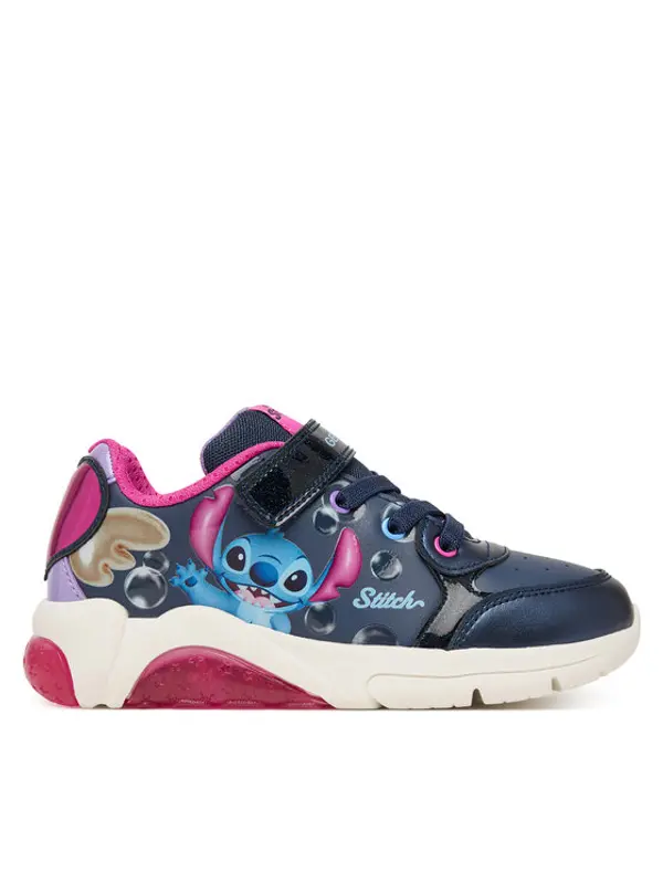 Geox Geox Tenisice J Fadinlight Girl J66M4E 05402 C4268 D Tamnoplava