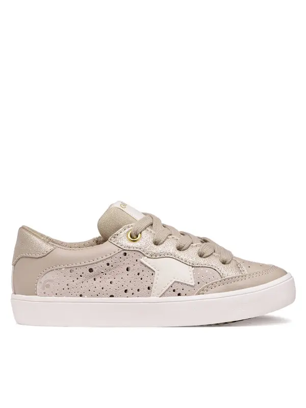 Geox Geox Tenisice J Gisli Girl J654NC 0BC07 C5000 D Bež