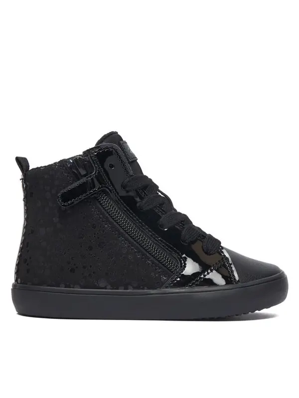 Geox Geox Tenisice J Gisli Girl J664ND 0AU02 C9999 M Crna