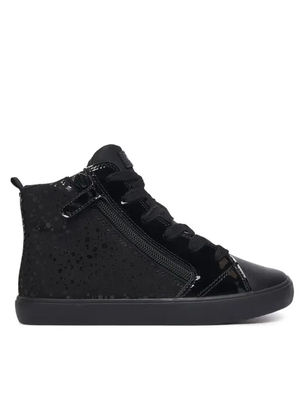 Geox Geox Tenisice J Gisli Girl J664ND 0AU02 C9999 S Crna