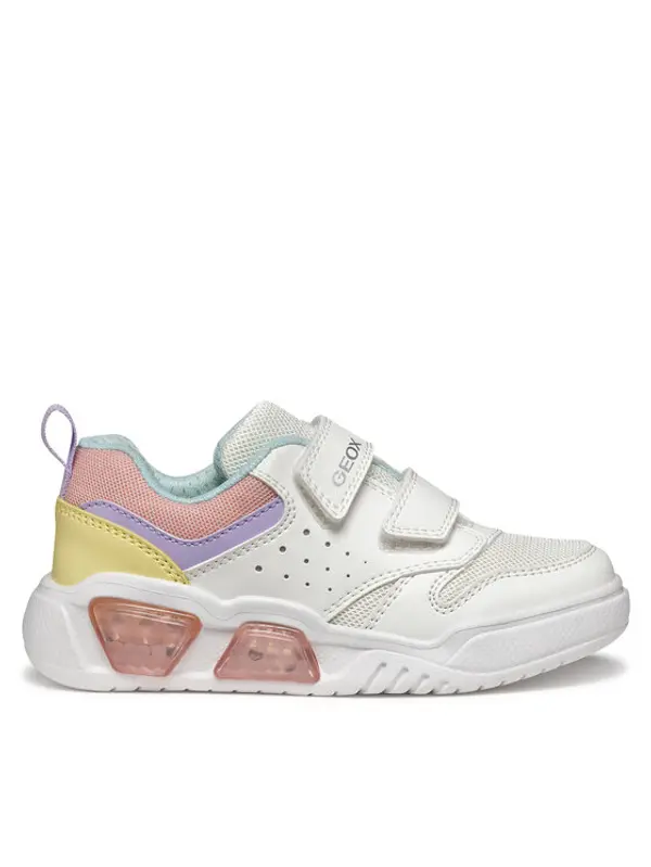 Geox Geox Tenisice J Illuminus J55HPA 014BU C0653 D Bijela