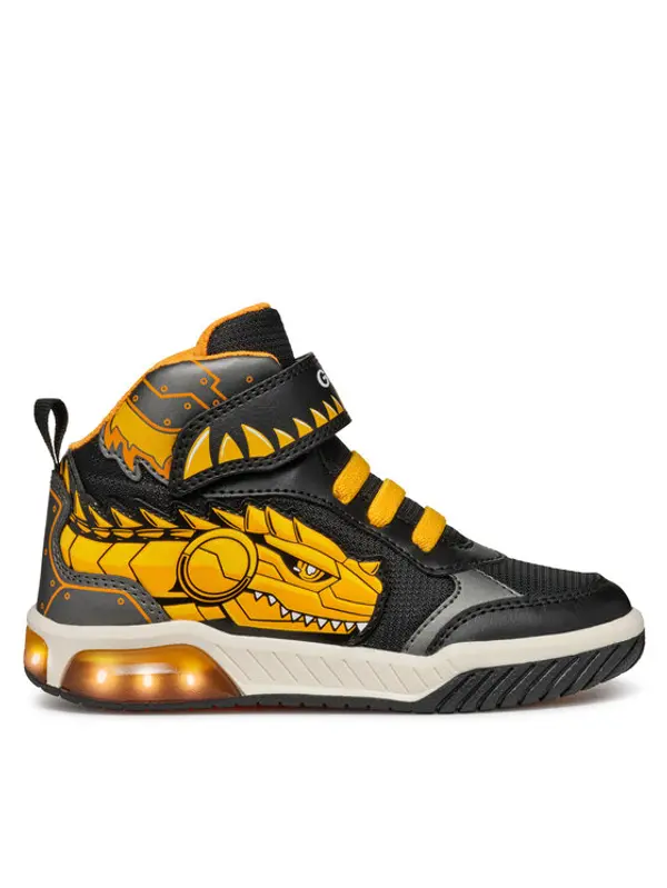 Geox Geox Tenisice J Inek Boy J469CA 011BC C0054 DD Crna