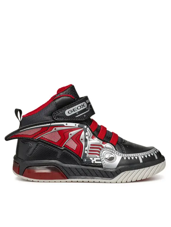 Geox Geox Tenisice J Inek Boy J469CB 011BC C0048 DD Crna