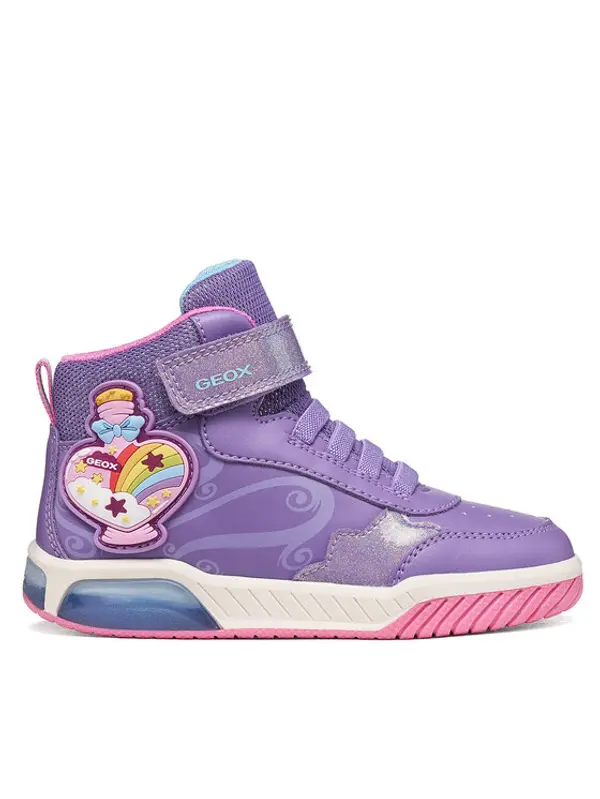 Geox Geox Tenisice J Inek Girl J56ASA 0BCKC C8371 D Ljubičasta