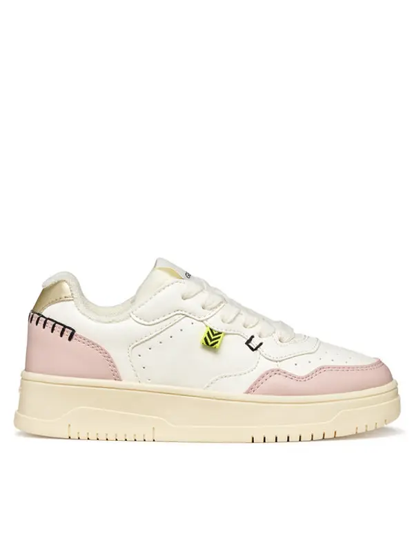 Geox Geox Tenisice J Lestrella Girl J56NLC 000BC C1Z8W S Bijela