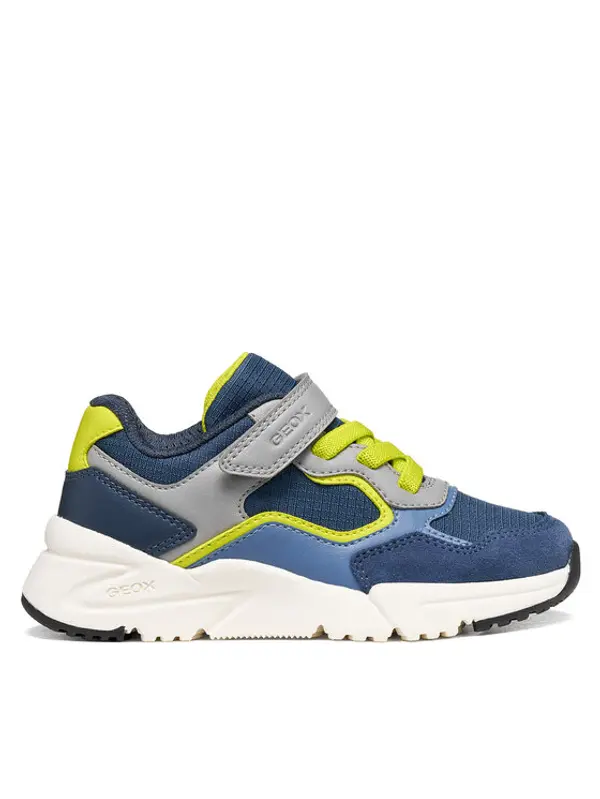 Geox Geox Tenisice J Loftus Boy J66MQA 0FU54 C4189 M Šarena