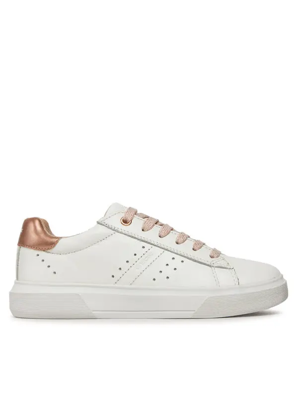 Geox Geox Tenisice J Nettuno Girl J45GCB 08554 C1Z8W S Bijela