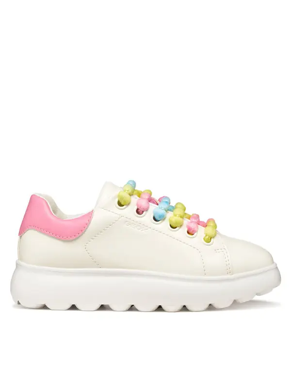 Geox Geox Tenisice J Puffypop Girl J55MRA 000BC C0406 D Bijela