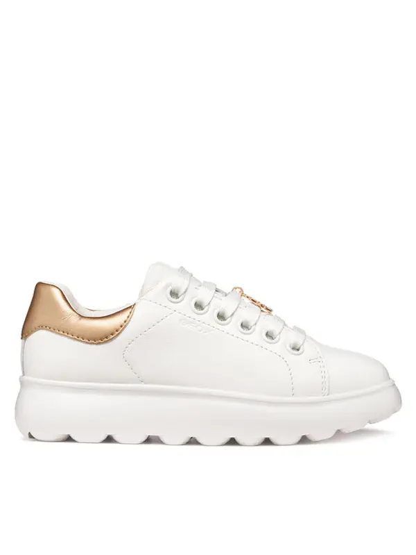 Geox Geox Tenisice J Puffypop Girl J65MRA 00085 C1Z8W D Bijela