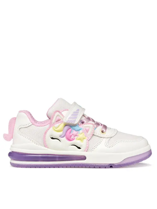 Geox Geox Tenisice J Sketlite Girl J65NWB 0EWBC C0406 D Bijela