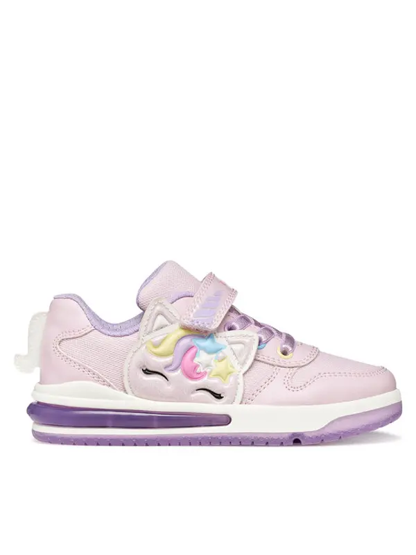 Geox Geox Tenisice J Sketlite Girl J65NWB 0EWBC C8842 D Ružičasta