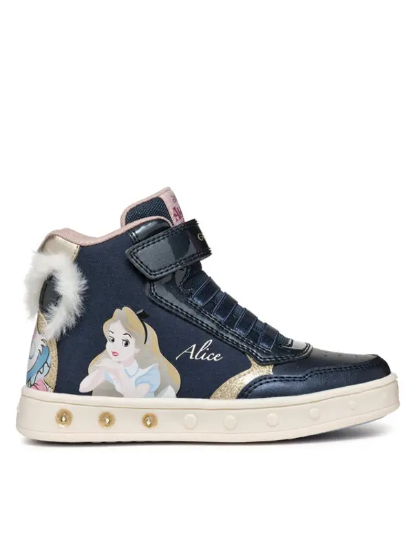 Geox Geox Tenisice J Skylin Girl J468WG 011KN C4256 M Tamnoplava
