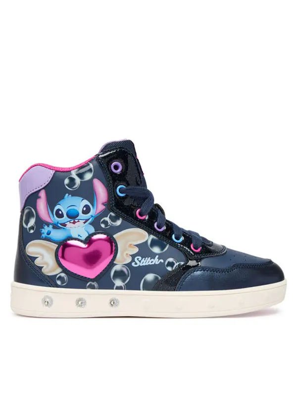 Geox Geox Tenisice J Skylin Girl J668WE 054AJ C4268 D Tamnoplava