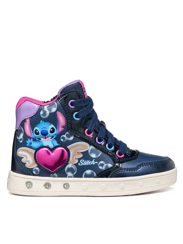 Geox Geox Tenisice J Skylin Girl J668WE 054AJ C4268 M Tamnoplava
