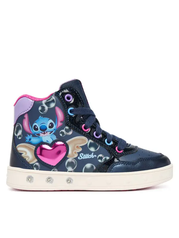 Geox Geox Tenisice J Skylin Girl J668WE 054AJ C4268 S Tamnoplava