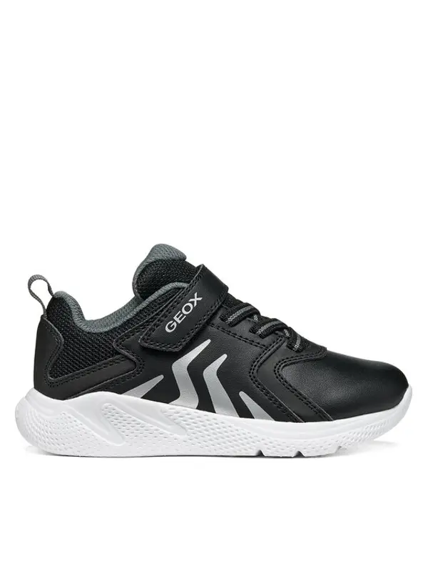 Geox Geox Tenisice J Sprintye Boy J66GBE 0BC14 C9999 S Crna