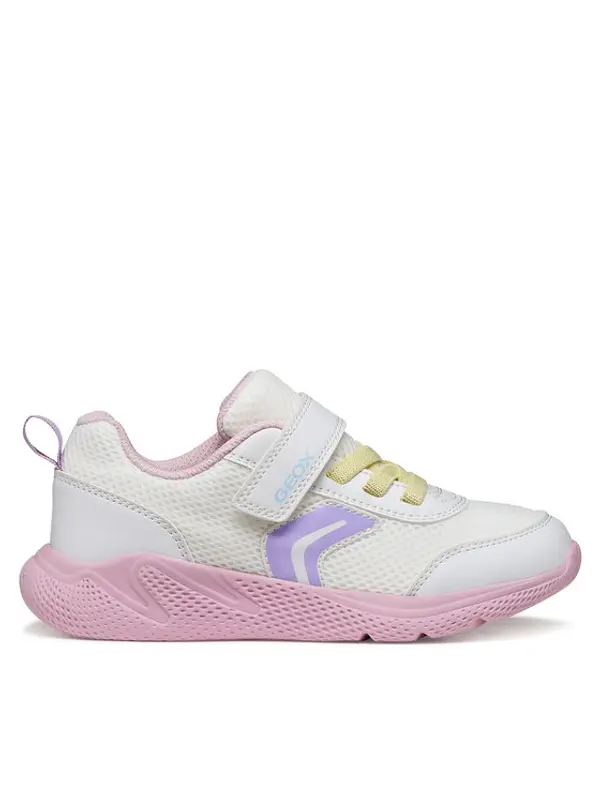 Geox Geox Tenisice J Sprintye Girl J36FWB 01454 C0406 D Bijela