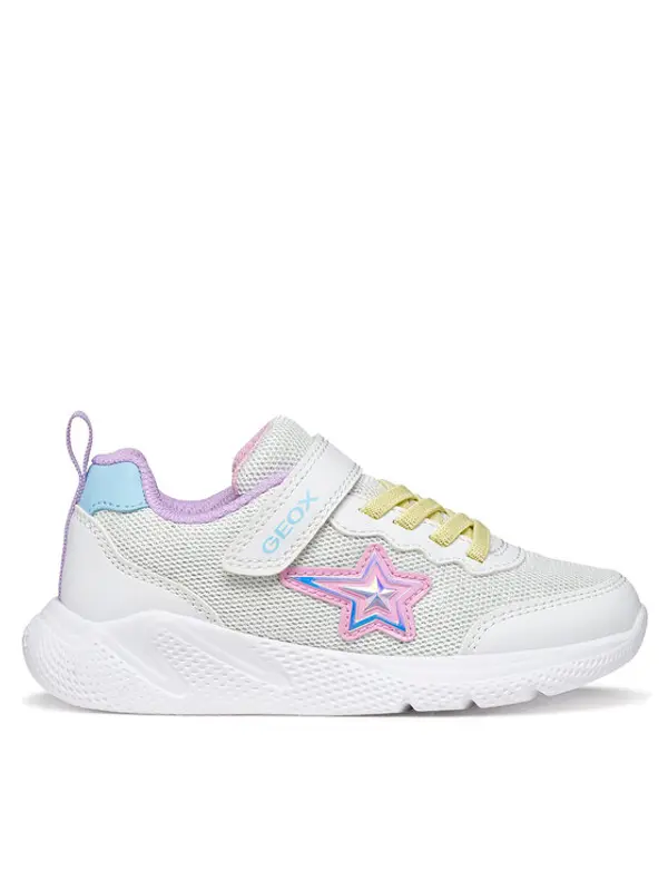 Geox Geox Tenisice J Sprintye Girl J55FWA 0AS54 C0653 D Bijela