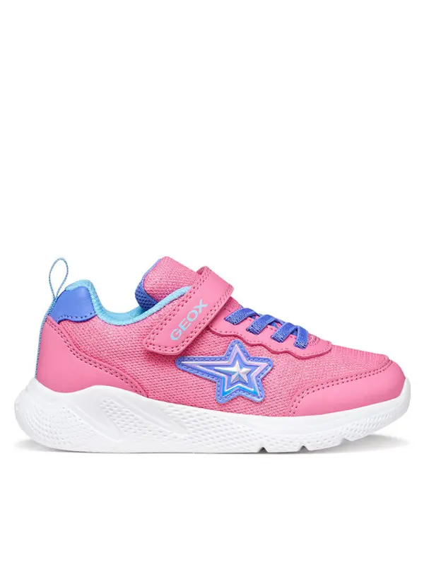 Geox Geox Tenisice J Sprintye Girl J55FWA 0AS54 CE84V D Ružičasta