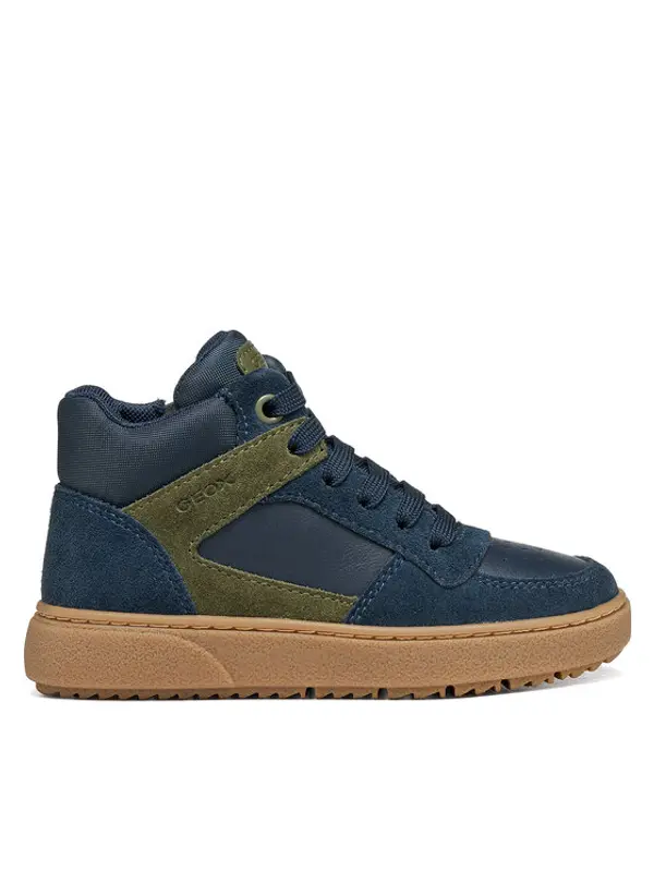 Geox Geox Tenisice J Theleven Boy J46LDC 05422 CF4A3 M Tamnoplava