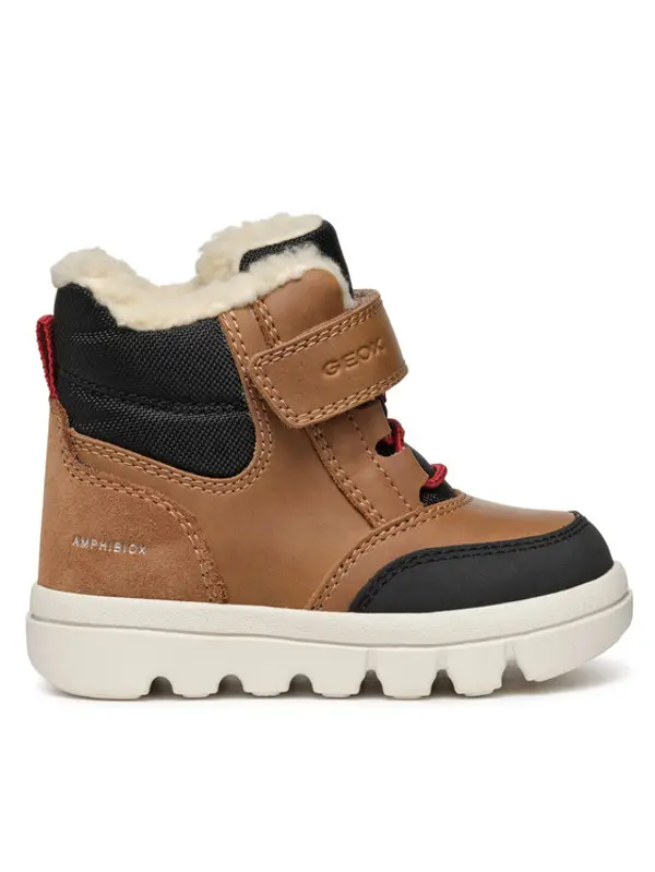 Geox Geox Zimske čizme B Willaboom Boy B Ab B365BC 0ME22 C6777 M Smeđa