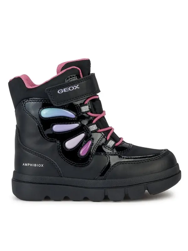 Geox Geox Zimske čizme J Willaboom Girl B A J36HWA 054FU C9240 M Crna