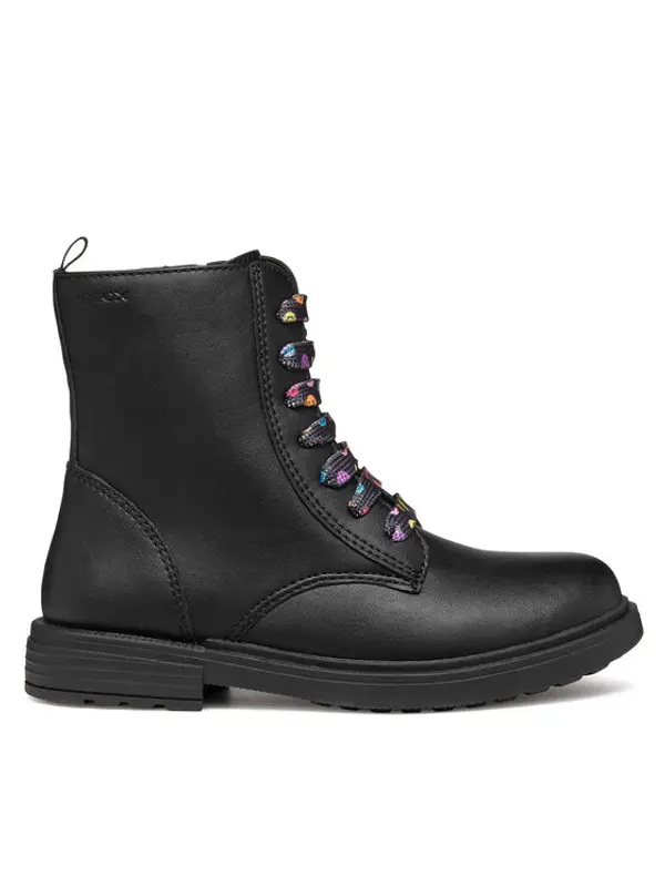 Geox Geox Zimske čizme Jr Eclair J049QD 0003W C9240 M Crna
