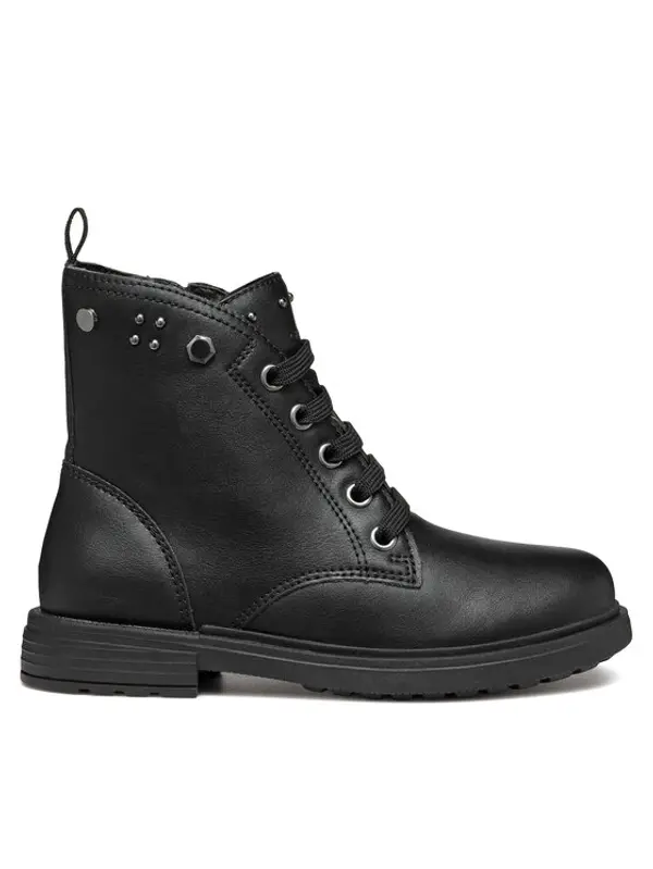 Geox Geox Zimske čizme Jr Eclair J169QI 0003W C9999 D Crna