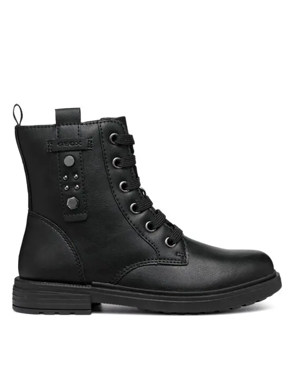 Geox Geox Zimske čizme Jr Eclair J469QM 0009F C9999 S Crna