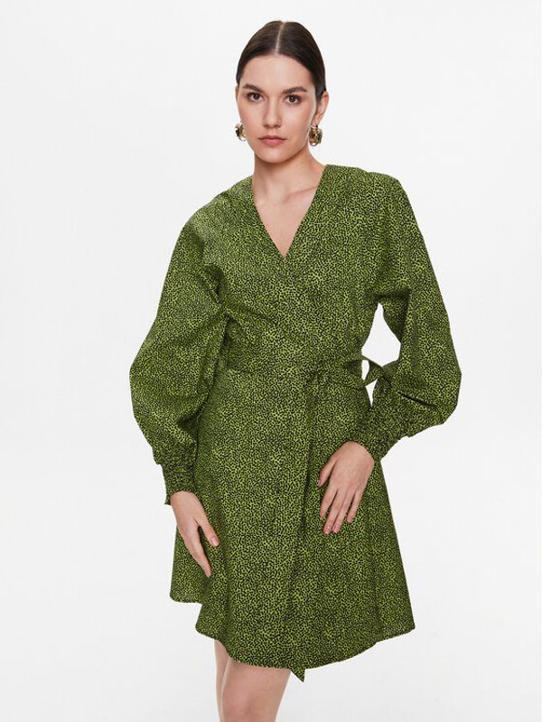 Gestuz Gestuz Haljina za svaki dan Calliope 10906954 Zelena Regular Fit