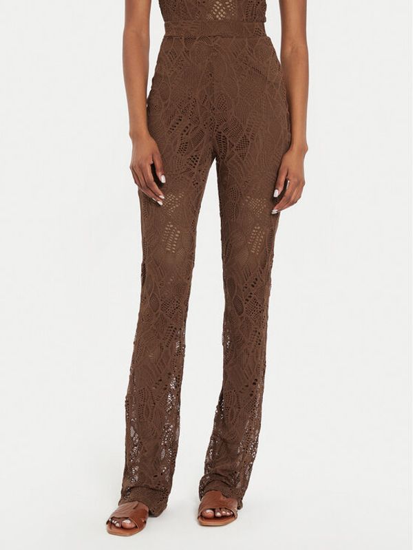 Gestuz Gestuz Hlače Hilma 10909230 Smeđa Slim Fit