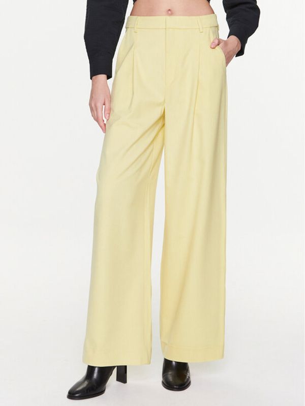 Gestuz Gestuz Hlače Lorelaigz 10906975 Žuta Relaxed Fit