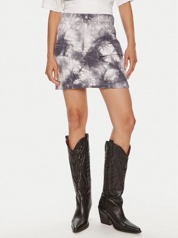 Gestuz Gestuz Jeans suknja Kala 10909057 Siva Regular Fit