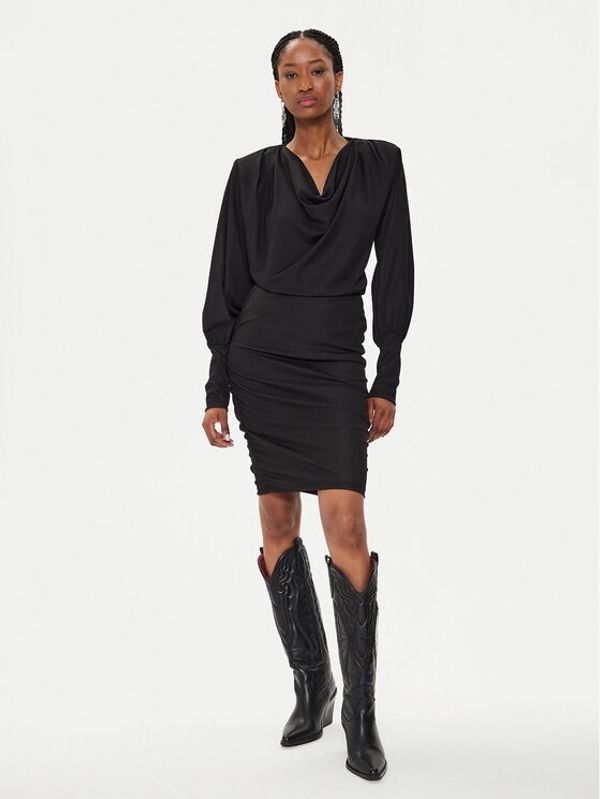 Gestuz Gestuz Koktel haljina 10908417 Crna Regular Fit