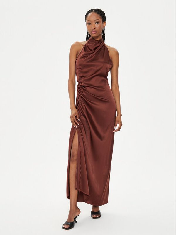 Gestuz Gestuz Ljetna haljina Walery 10908960 Smeđa Relaxed Fit