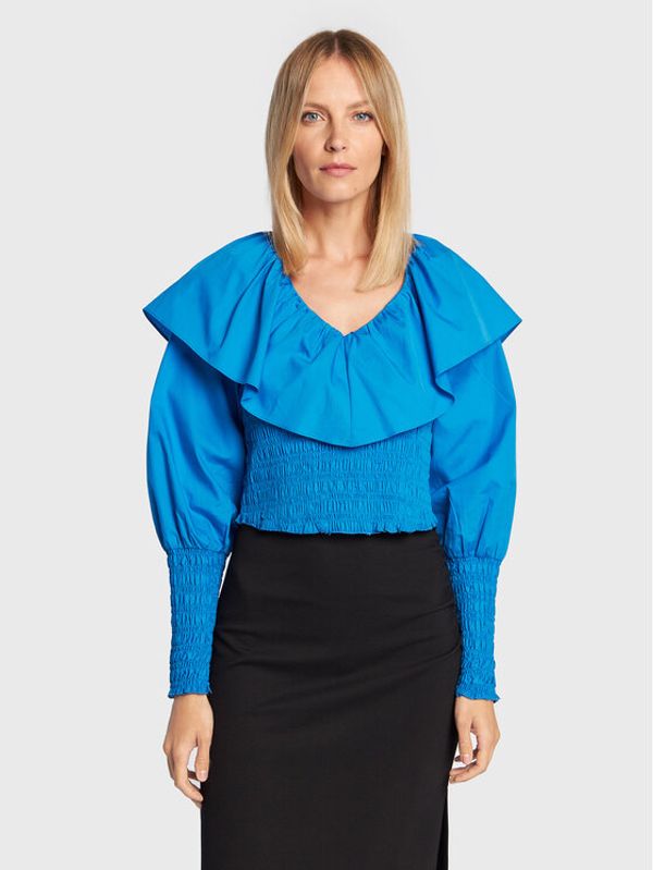 Gestuz Gestuz Majica Avaligz 10906508 Plava Slim Fit