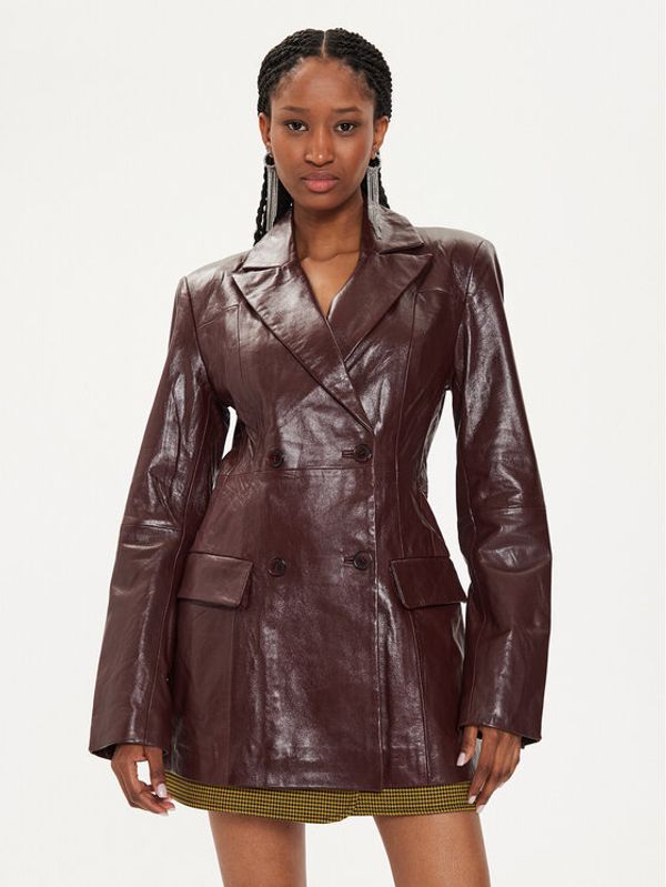 Gestuz Gestuz Sakoi 10908400 Smeđa Regular Fit