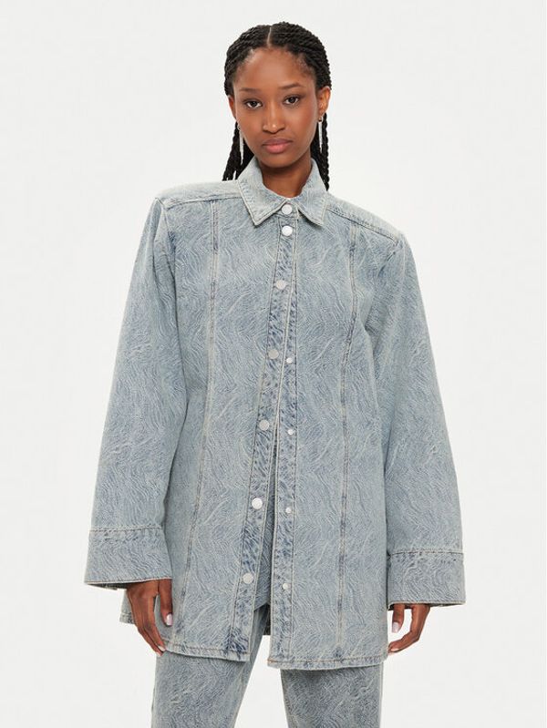 Gestuz Gestuz traper košulja Gianna 10908941 Plava Relaxed Fit