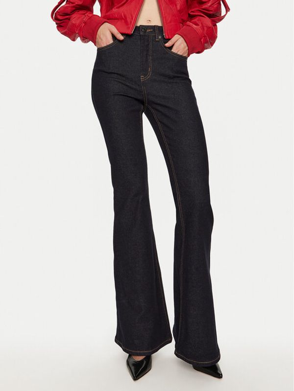 Gestuz Gestuz Traperice Nathalie 10909482 Tamnoplava Flare Fit