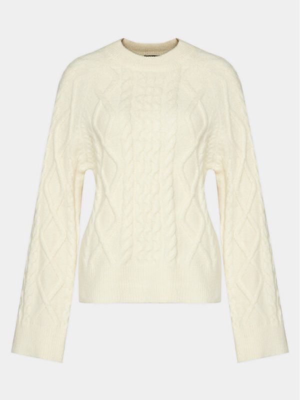 Gina Tricot Gina Tricot Džemper 20726 Bijela Regular Fit