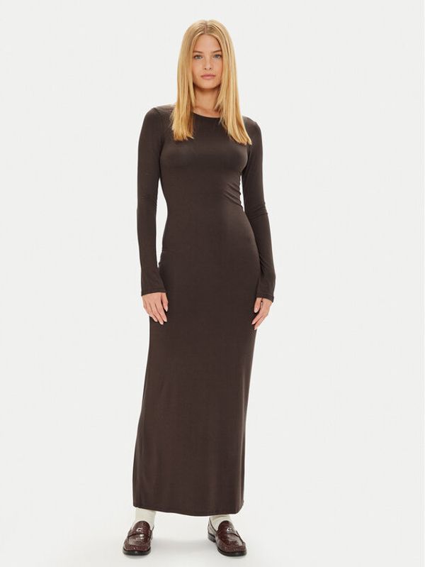 Gina Tricot Gina Tricot Haljina za svaki dan 24441 Smeđa Slim Fit