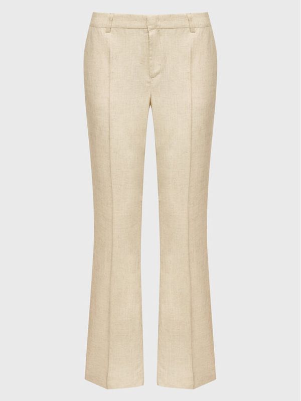 Gina Tricot Gina Tricot Hlače 19954 Bež Regular Fit