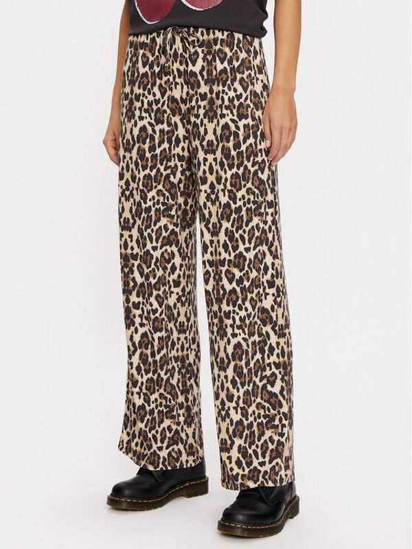 Gina Tricot Gina Tricot Hlače 22759 Smeđa Regular Fit