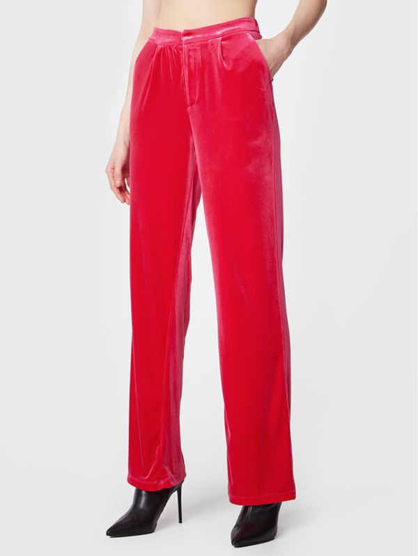 Gina Tricot Gina Tricot Hlače Maddy 18572 Ružičasta Relaxed Fit