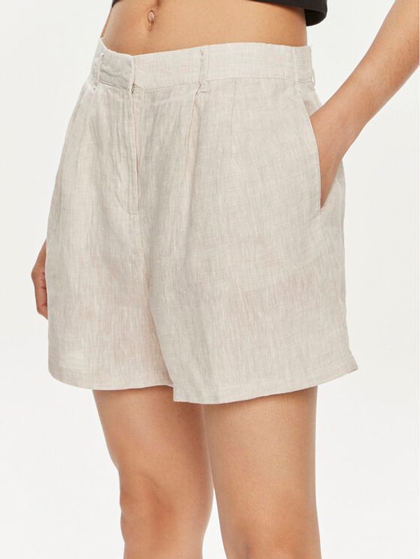 Gina Tricot Gina Tricot Kratke hlače 22174 Bež Regular Fit