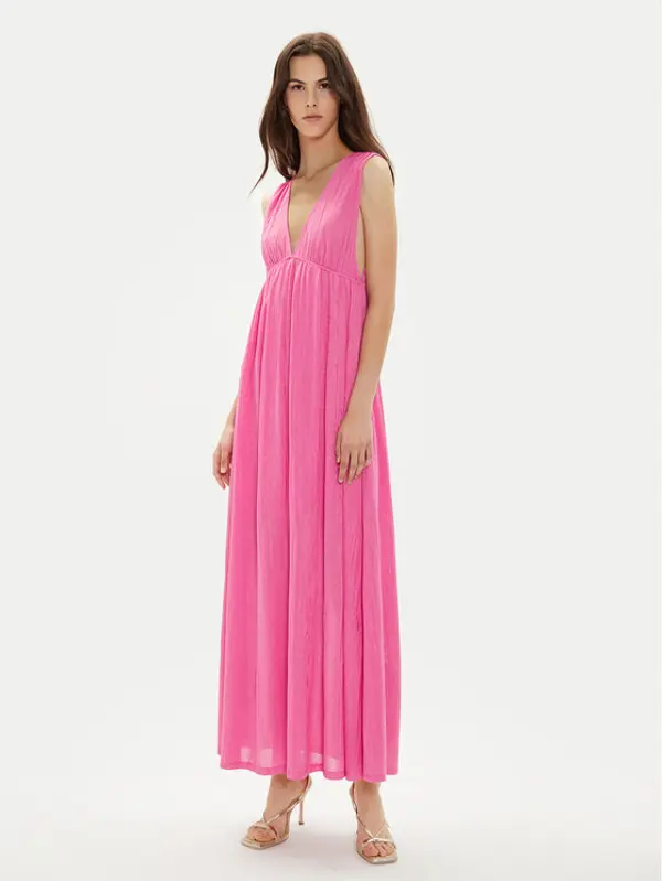 Gina Tricot Gina Tricot Ljetna haljina 22141 Ružičasta Regular Fit