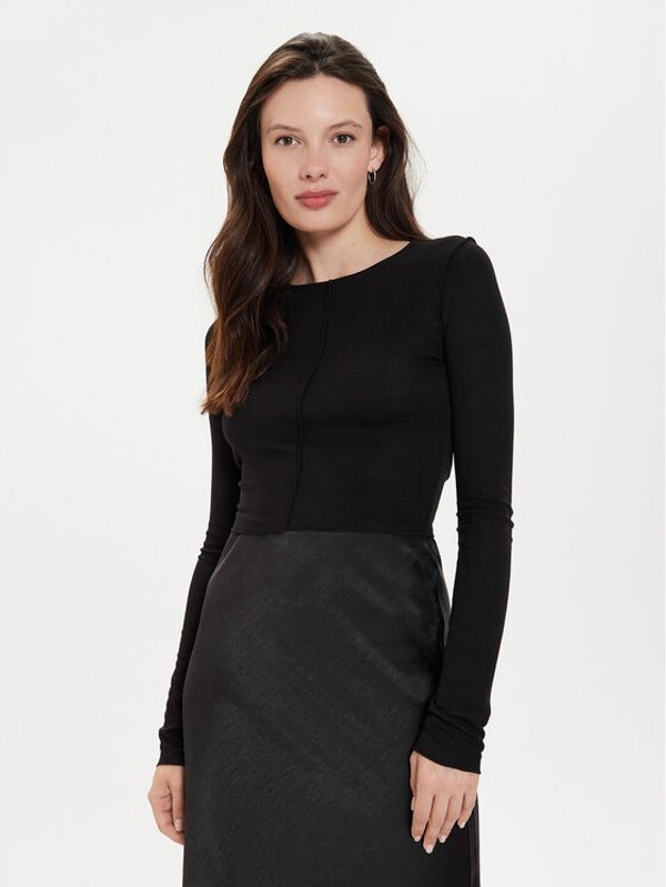 Gina Tricot Gina Tricot Majica 21324 Crna Slim Fit