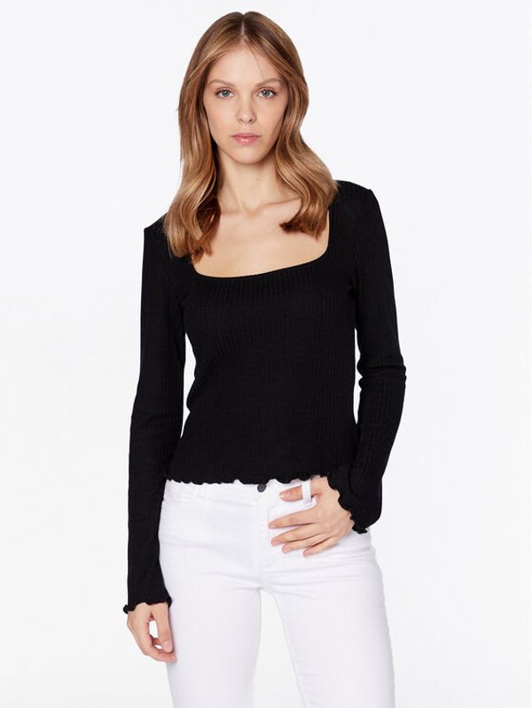 Gina Tricot Gina Tricot Majica Alba 18689 Crna Regular Fit