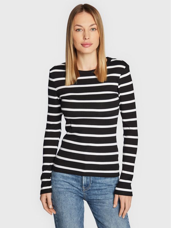 Gina Tricot Gina Tricot Majica Basic 18863 Crna Regular Fit