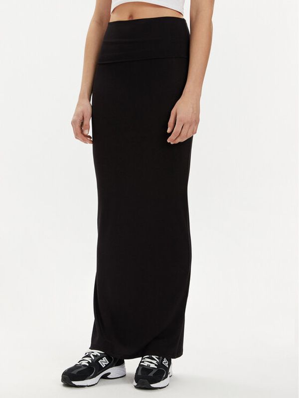 Gina Tricot Gina Tricot Maxi suknja 22434 Crna Slim Fit